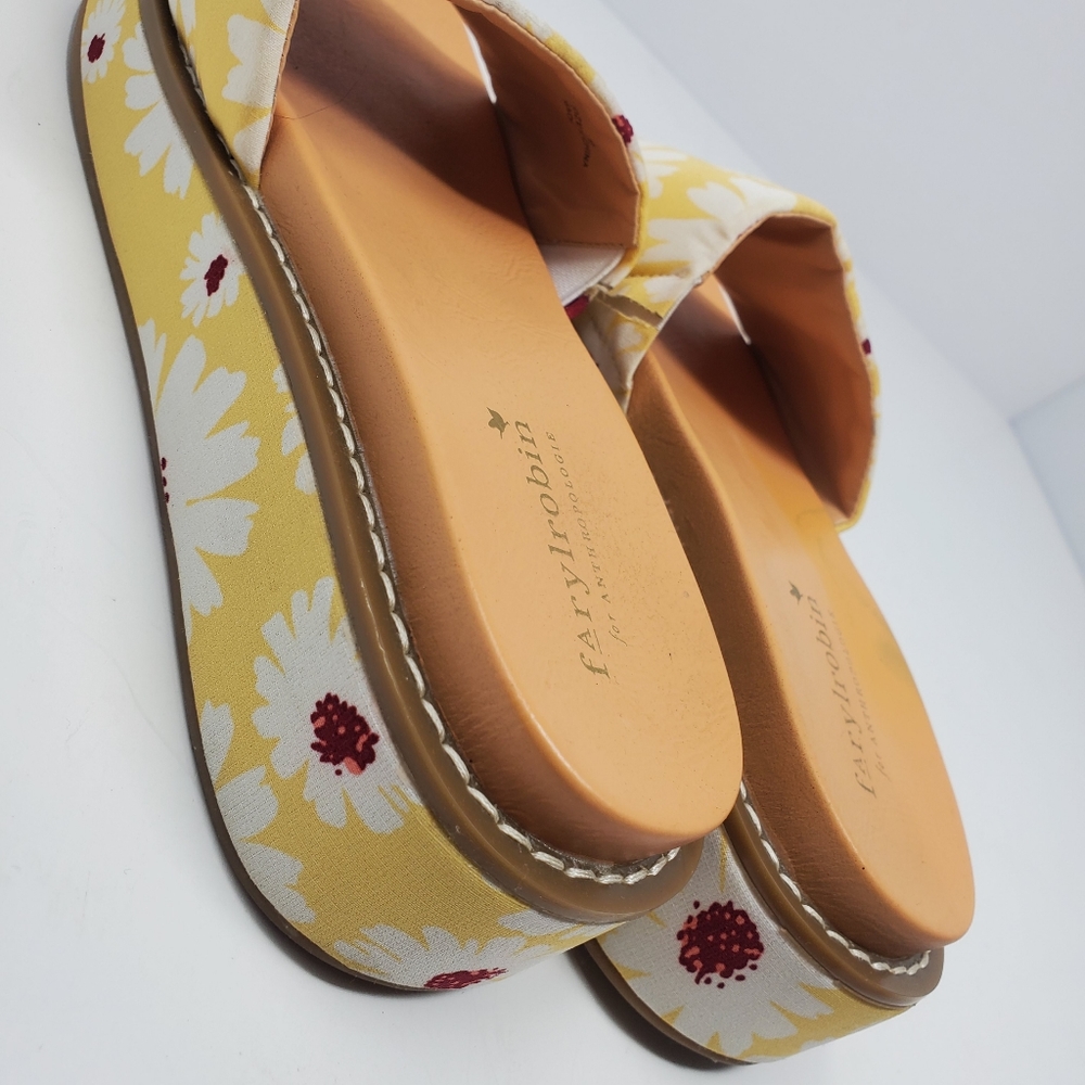 Farylrobin Floral Slide Sandals Size 5 - Picture 7 of 8